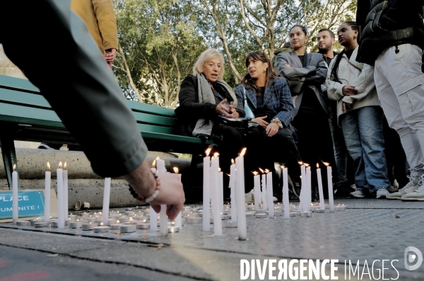 Rassemblement à l appel des guerrieres de la paix