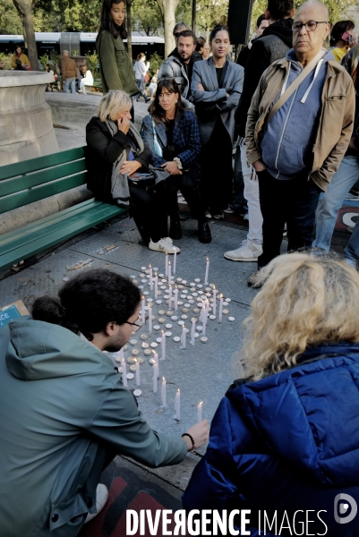 Rassemblement à l appel des guerrieres de la paix