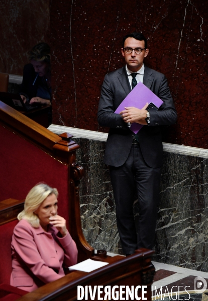 Assemblee nationale / Déclaration du Gouvernement sur la situation au Proche Orient