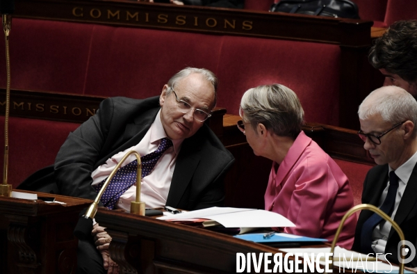 Assemblee nationale / Déclaration du Gouvernement sur la situation au Proche Orient