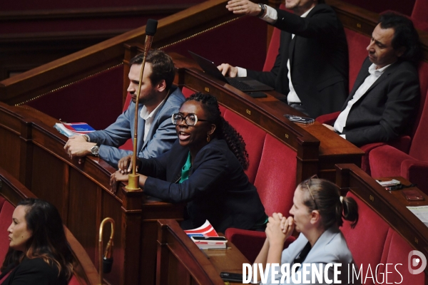 Assemblee nationale / Déclaration du Gouvernement sur la situation au Proche Orient