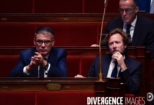 Assemblee nationale / Déclaration du Gouvernement sur la situation au Proche Orient