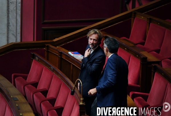Assemblee nationale / Déclaration du Gouvernement sur la situation au Proche Orient