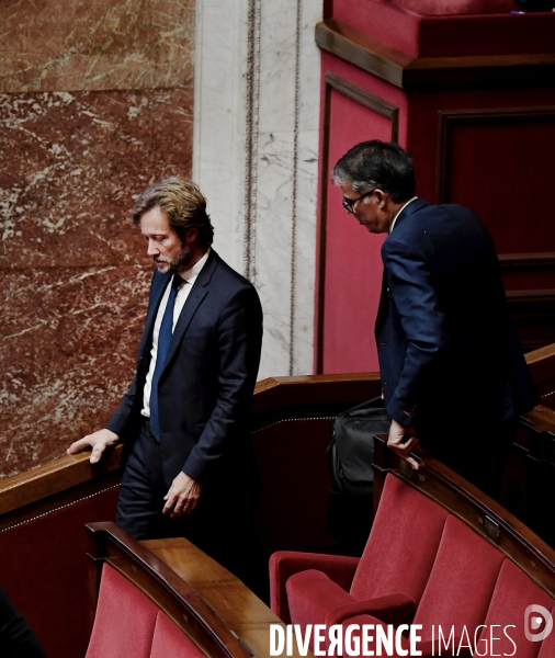 Assemblee nationale / Déclaration du Gouvernement sur la situation au Proche Orient