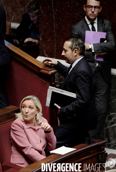 Assemblee nationale / Déclaration du Gouvernement sur la situation au Proche Orient