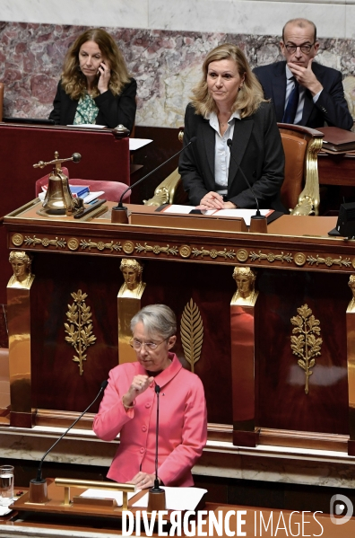 Assemblee nationale / Déclaration du Gouvernement sur la situation au Proche Orient