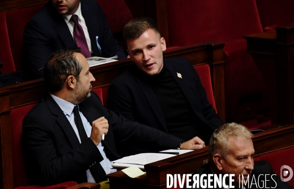 Assemblee nationale / Déclaration du Gouvernement sur la situation au Proche Orient