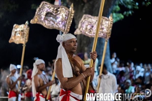 ESALA PERAHERA : Procession bouddhiste du Sri Lanka