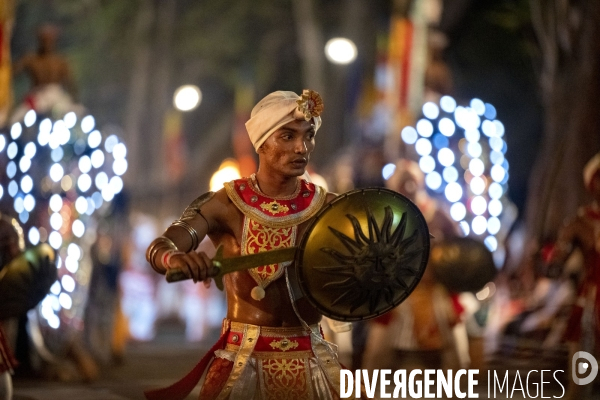 ESALA PERAHERA : Procession bouddhiste du Sri Lanka