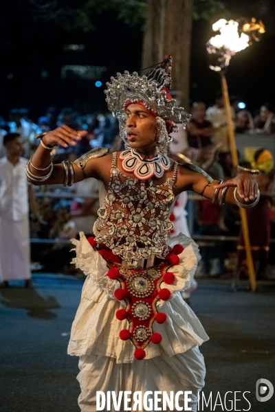 ESALA PERAHERA : Procession bouddhiste du Sri Lanka