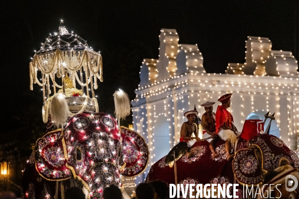 ESALA PERAHERA : Procession bouddhiste du Sri Lanka