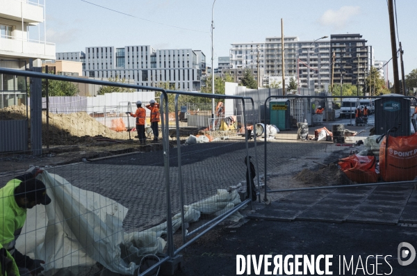 Chantier JO Paris 2024