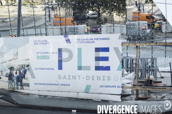Chantier JO Paris 2024