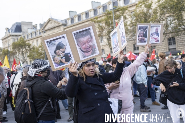 Israel-Palestine : Manifestation pour la paix