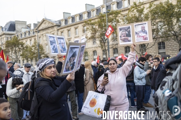 Israel-Palestine : Manifestation pour la paix