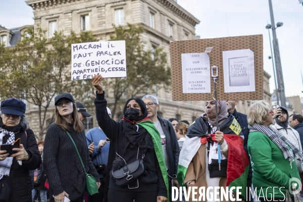 Israel-Palestine : Manifestation pour la paix
