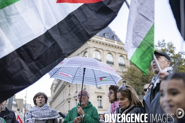 Israel-Palestine : Manifestation pour la paix