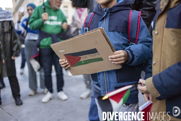 Israel-Palestine : Manifestation pour la paix