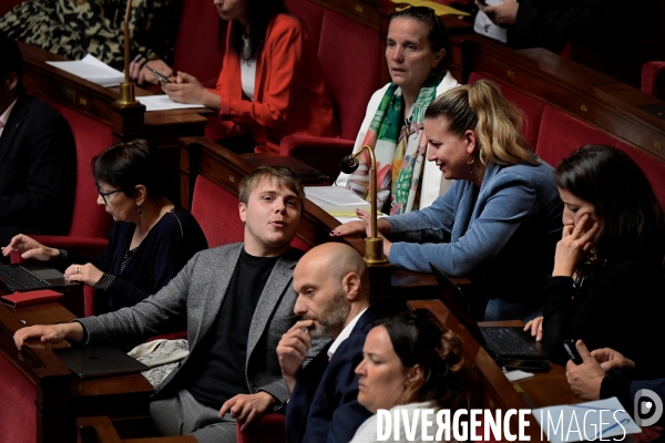 Louis Boyard avec Mathilde Panot