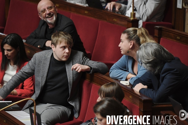 Louis Boyard avec Mathilde Panot