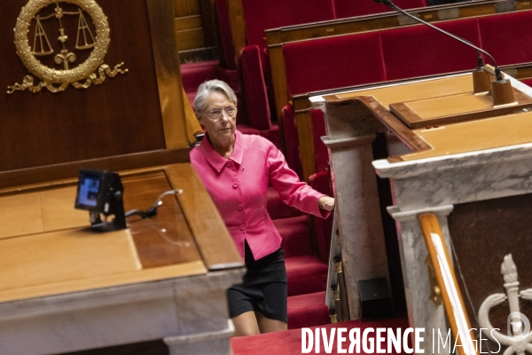 Débat sur le Proche-Orient à l’Assemblée nationale.