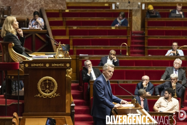 Débat sur le Proche-Orient à l’Assemblée nationale.