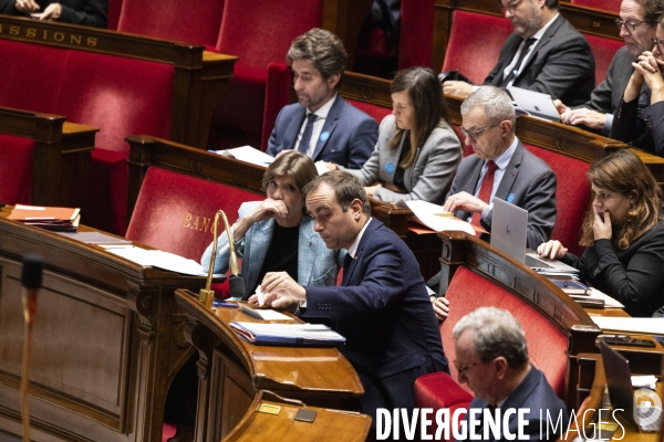 Débat sur le Proche-Orient à l’Assemblée nationale.