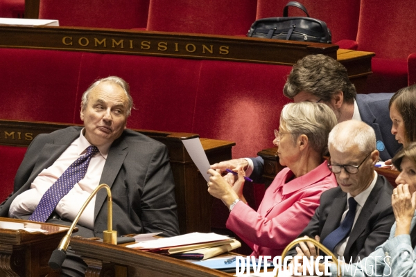 Débat sur le Proche-Orient à l’Assemblée nationale.