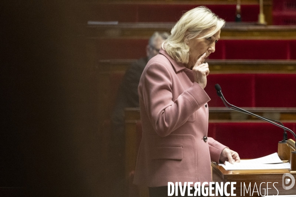 Débat sur le Proche-Orient à l’Assemblée nationale.