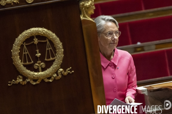 Débat sur le Proche-Orient à l’Assemblée nationale.