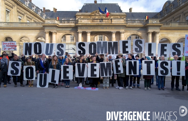La dissolution des Soulèvements de la Terre à nouveau devant le Conseil d Etat