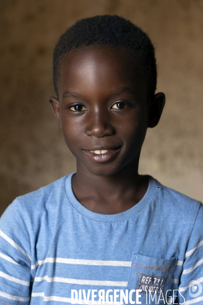 Charles jeune lutteur Sénégalais à Joal Fadiouth