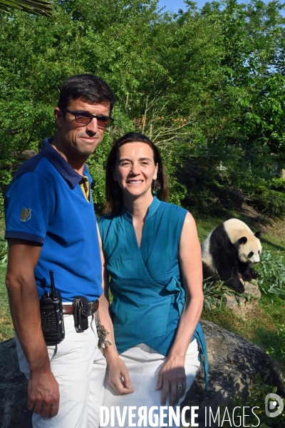 Delphine  et  Rodolphe  Delord son frere ,  ZooParc de Beauval