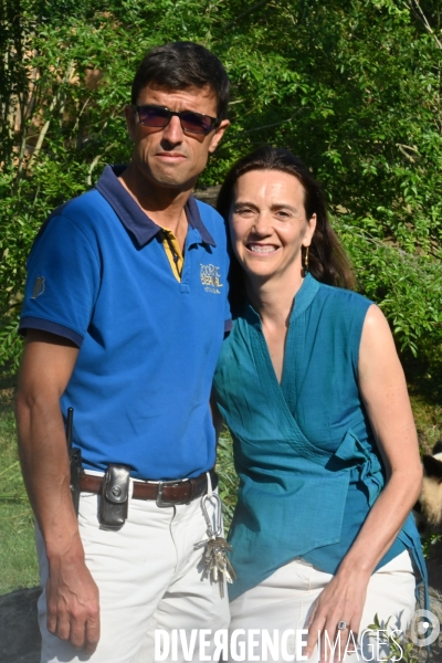 Delphine  et  Rodolphe  Delord son frere ,  ZooParc de Beauval