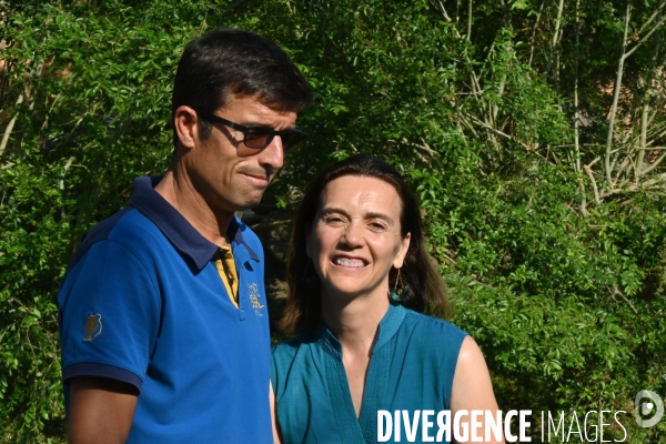 Delphine  et  Rodolphe  Delord son frere ,  ZooParc de Beauval