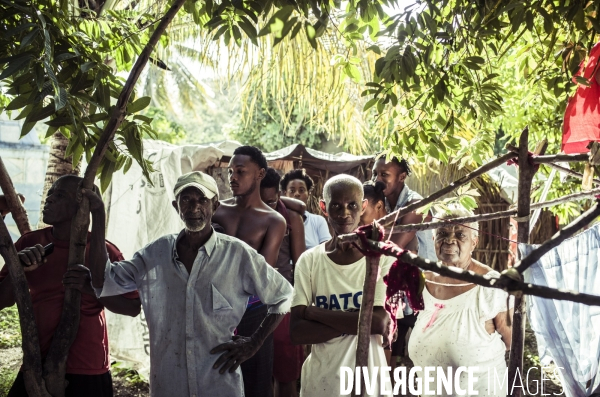 Deplaces du seisme de 2021, cavaillon, haiti.