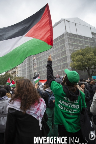 Manifestation pour un cessez le feu à Gaza , Paris.