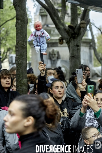 Manif prour Gaza et la Palestine à Paris