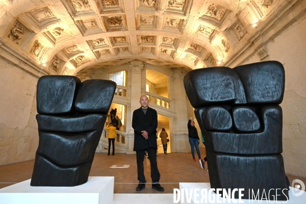 L  artiste WANG KEPING en résidence à  Chambord