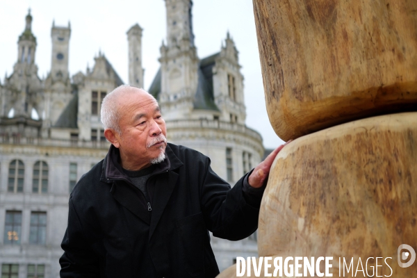 L  artiste WANG KEPING en résidence à  Chambord