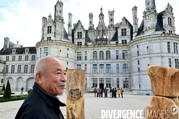 L  artiste WANG KEPING en résidence à  Chambord