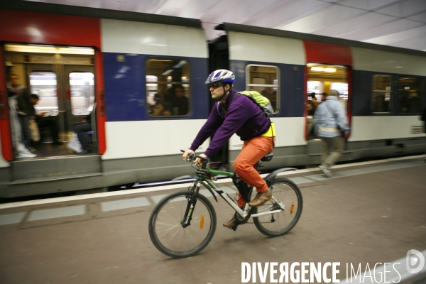 Grève des transports d île de France