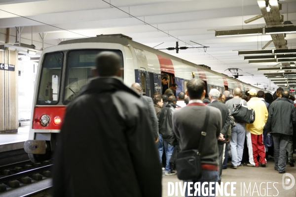 Grève des transports d île de France