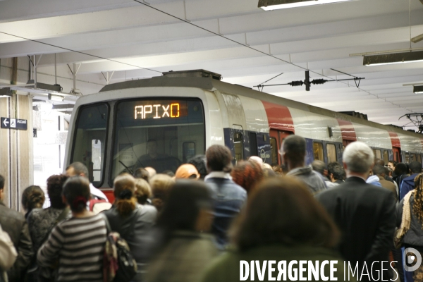 Grève des transports d île de France