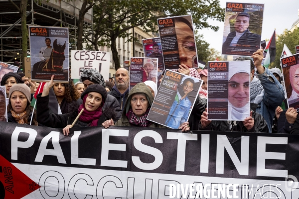 Grande manifestation de soutien à la Palestine
