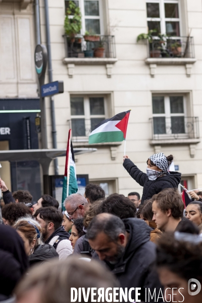 Grande manifestation de soutien à la Palestine