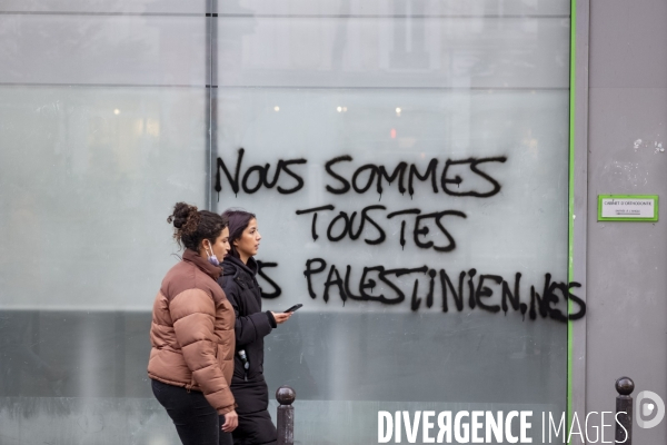 Grande manifestation de soutien à la Palestine