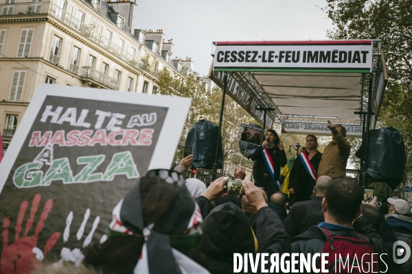 Marche en soutien au peuple palestinien