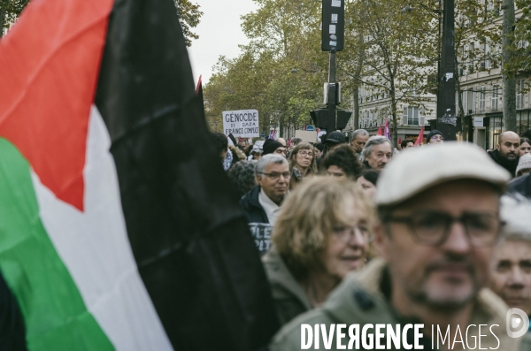 Marche en soutien au peuple palestinien