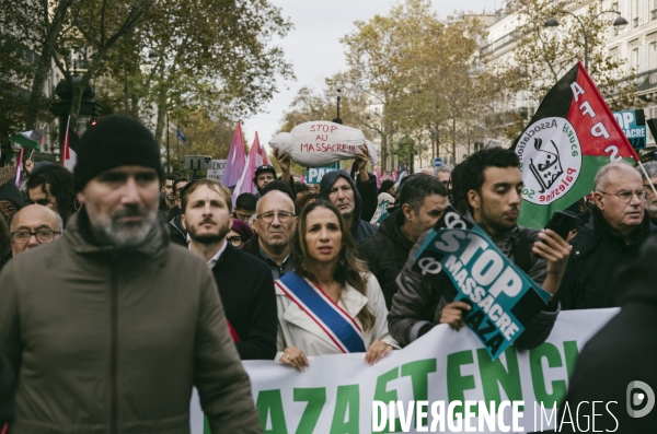 Marche en soutien au peuple palestinien